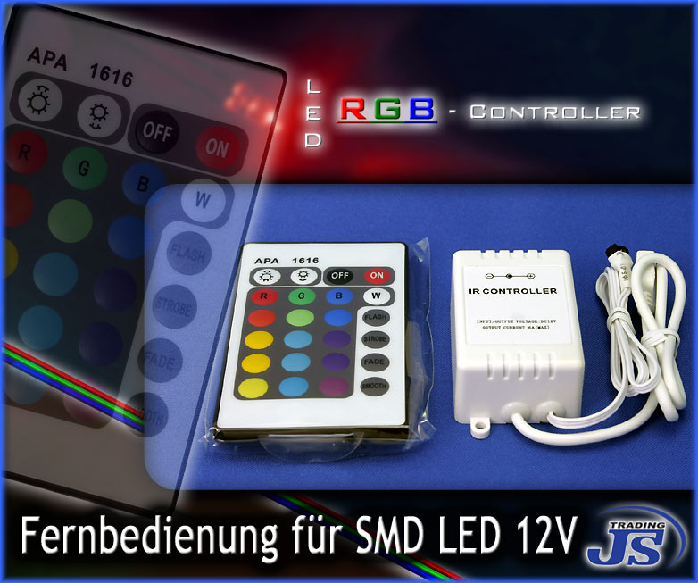 RGB 24key Infrared Controller mit Fernbedienung