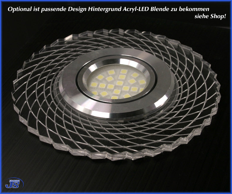 LED Einbau Leuchte Einbaustrahler Strahler 24 SMD 5050 3chip Lampe
