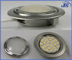 Design Einbau Leuchte Einbaustrahler 24 LED SMD  Ringe Deko NEU