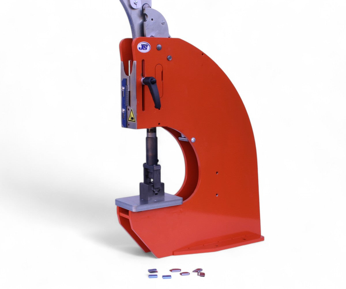 Kniehebelpresse Stanzpresse Abkantpresse mit 5 Tonnen Druckkraft 120mm auslaung