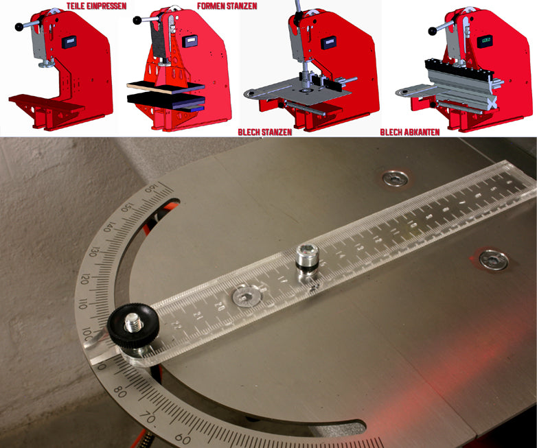 Mini Abkantpresse Blechpresse Blech Stanzpresse Kleine Hydraulische Presse