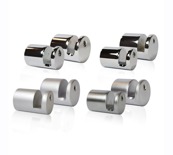 Rand Wandabstandhalter Schildhalter Doppelglass Halter Tafelhalter 25x37mm