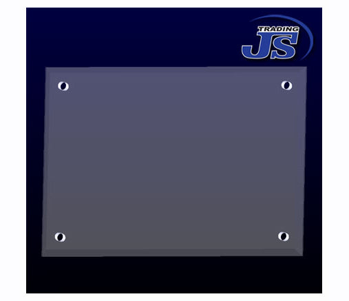 Acrylglas Schild blank Kanzleischilder Werbesch Auswahl