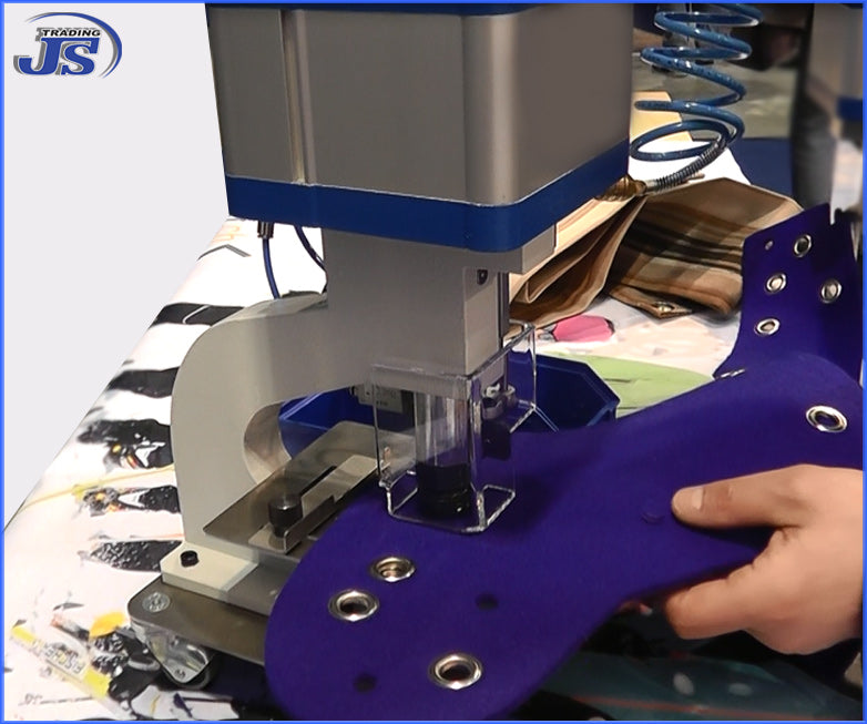 Airpress pneumatische Luftdruck Stanz- und Ösenpresse Selbstschneidende Presse