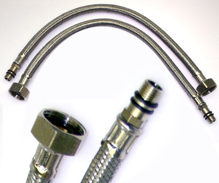 Armatur Anschluss Schlauch PEX Inline M10x1-3/8 Zoll 1/2Zoll Wahl 40-50cm