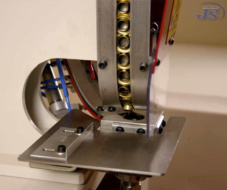 Voll-Automatische pneumatische Luftdruck Ösenmaschine Presse mit Fußpedal