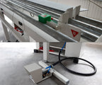 Vollautomatische Ösenmaschine Luftdruckpresse mit Roll-Arbeitstisch und Anschlag