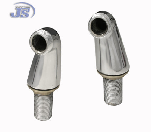 1xPaar S-Anschlusse Standanschluss Badewannenrand Anschlussbogen