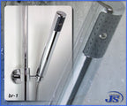 Luxus Duscharmatur Set, Handbrause, Duschkopf, Stange