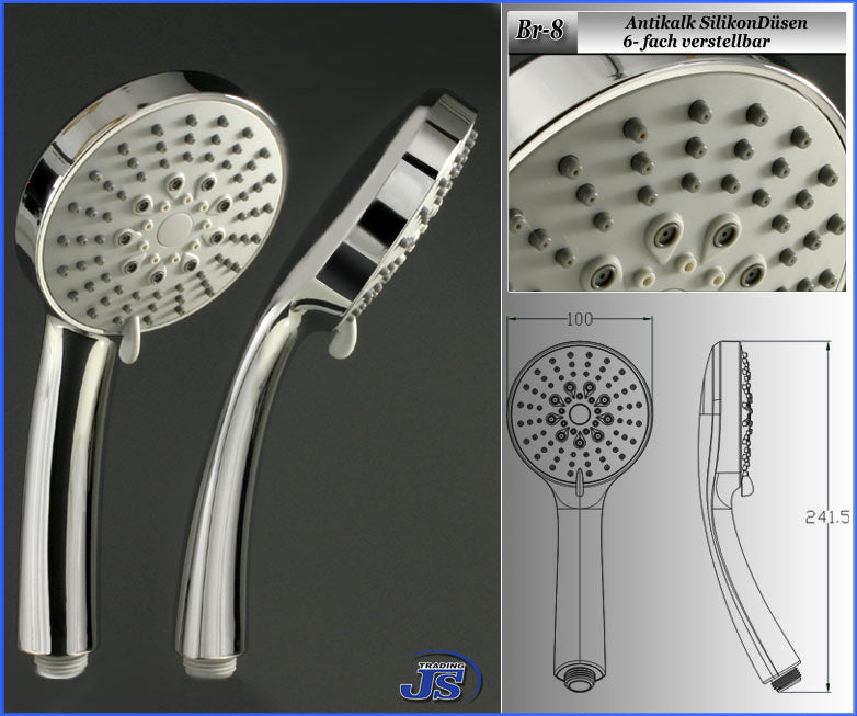 Thermostat Regendusche Duscharmatur Duschstange Duschpaneel Duschkopf