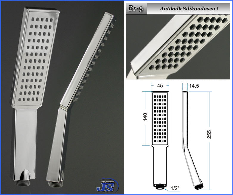 Thermostat Regendusche Duscharmatur Duschstange Duschpaneel Duschkopf