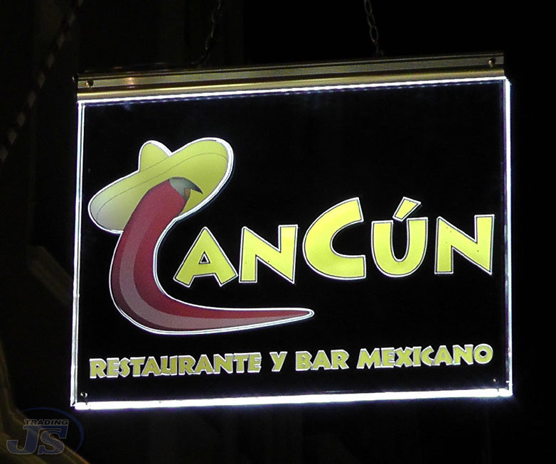 Doppelglas Acryl Schild Platten Ausleger Praxisschilder Werbeschild Türschilder