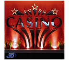 Acrylglas Reklame Beschriftung CASINO Werbeschild Wandtatoo Dekoration
