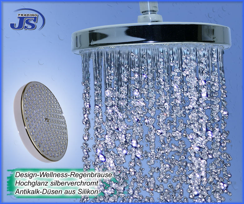 rd-2 Regenkopfbrause Regendusche Duschkopf D200 rund