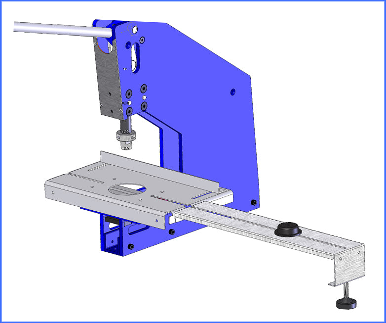 Distanz Anschlag Tisch für Kniehebelpresse Stanzpresse Handpresse HP-7