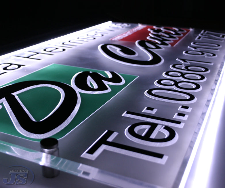 LED Acrylglas Leuchtreklame Leuchtschild Werbeschild Leuchtwerbung