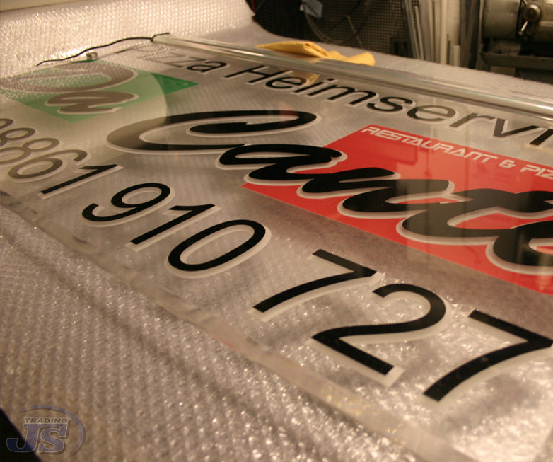 LED Acrylglas Leuchtreklame Leuchtschild Werbeschild Leuchtwerbung