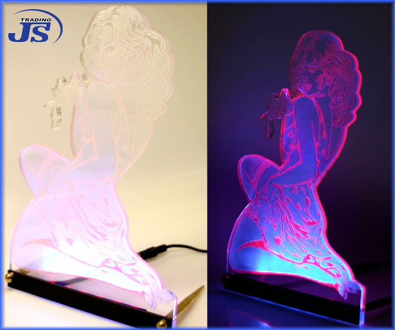 LED Leuchtreklame sexy Girl Nachtclub Werbung Leuchtreklame