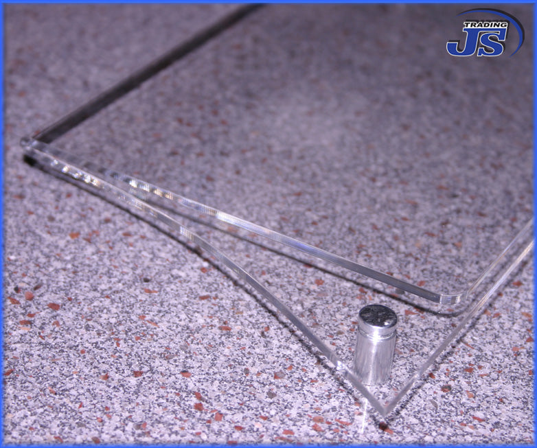 Doppelglas Acryl Schild Praxisschilder zum gestalten