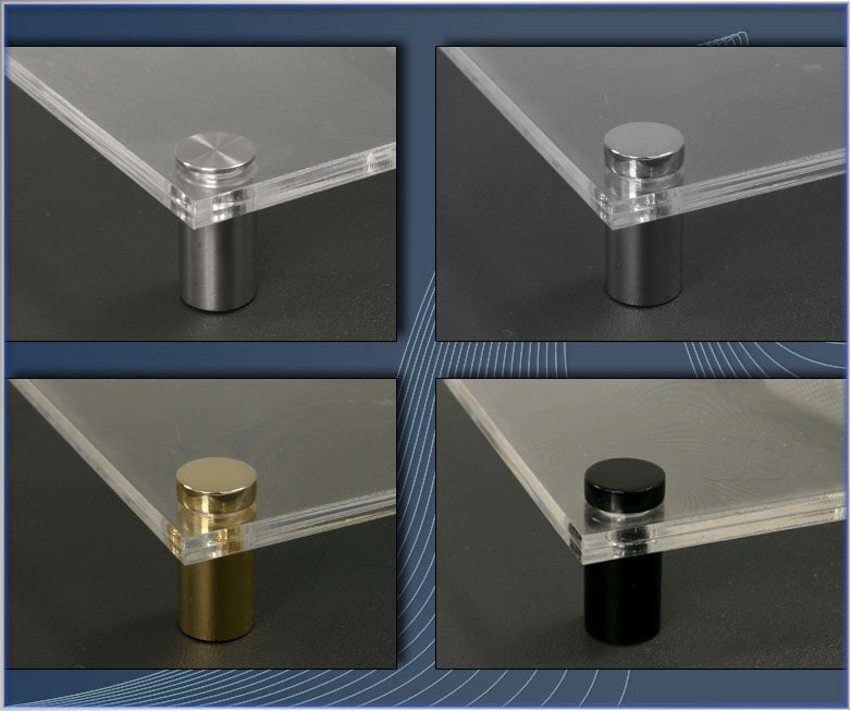 Doppelglas Acryl Schild Praxisschilder Firmenschild für Papiereinlagen