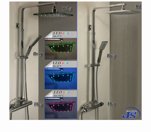 ds-q-1 Duscharmatur Regendusche Duschkopf Duschstange Duschpaneel