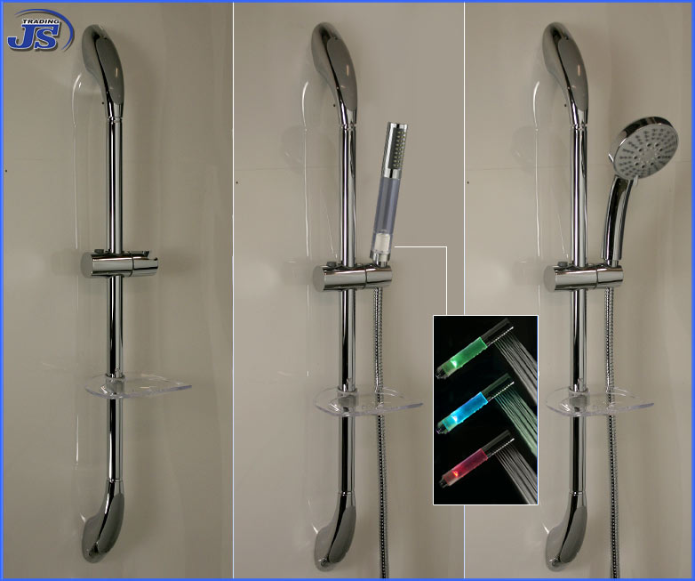 Duschstange mit praktischer Design-Ablage Dusch Brausestange