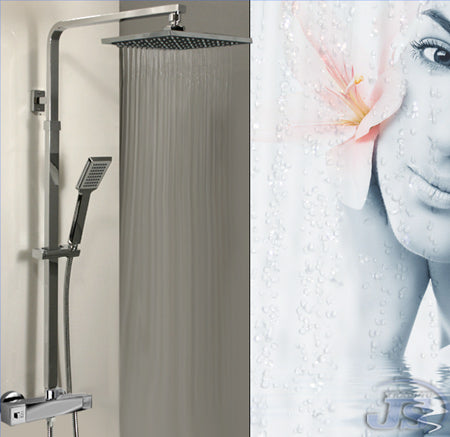 Thermostat Regendusche Duscharmatur Duschstange Duschpaneel Duschkopf