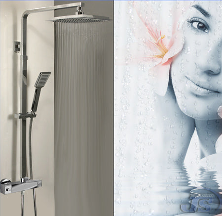 Thermostat Regendusche Duscharmatur Duschstange Duschpaneel Duschkopf