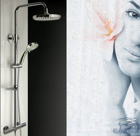 Thermostat Regendusche Duscharmatur Duschstange Duschpaneel Duschkopf