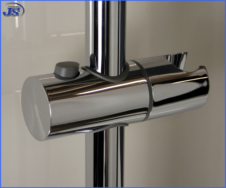 Duschstange mit praktischer Design-Ablage Brausestange garnitur