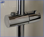 Duschstange mit praktischer Design-Ablage Dusch Brausestange