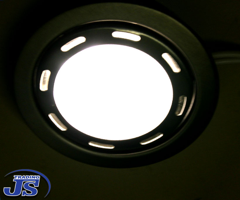 Design Einbau Leuchte 12 Led SMD 12V Weiss