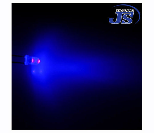 10er Pack einzel LEDs 3mm blau Leuchtdiode Diode