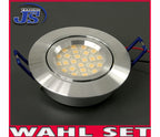 LED Einbau Leuchte Einbaustrahler Strahler 24 SMD 5050 3chip Lampe