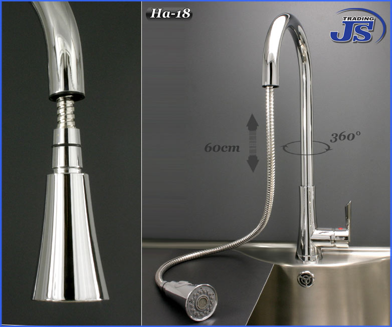 Niederdruck Küchen RGB LED Einhebelmischer Spültisch Armatur Wahl Set