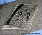 LED Türschild Leuchtschild Acrylglas Schild Hausschild