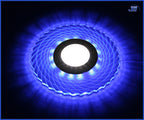 LED Design Akryl-Blende für Einbauleuchten Einbaugehäuse Einbaurahmen