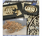 Laserzuschnitte aus Holz