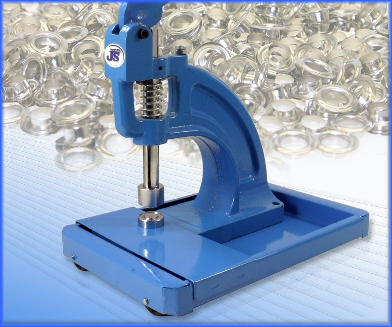 Handpresse mit Rolltisch Ösenpresse Stanzpresse Planen Ösmaschine