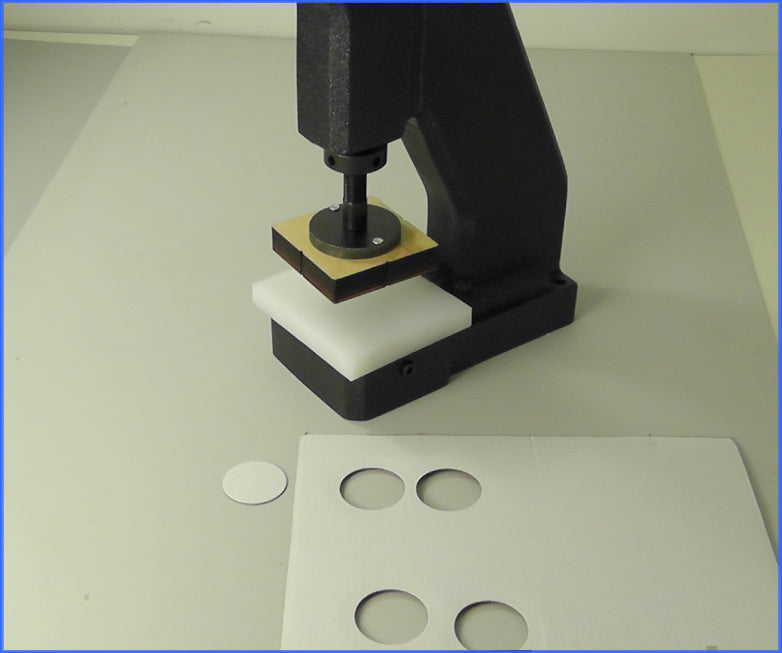 Stanzplatten für Kniehebelpressen Handpressen zum Stanzen und Prägen