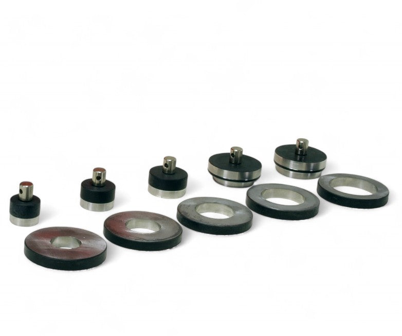 HP-7 Kniehebelpresse Handpresse mit Blech Lochstanze Set bis D50mm