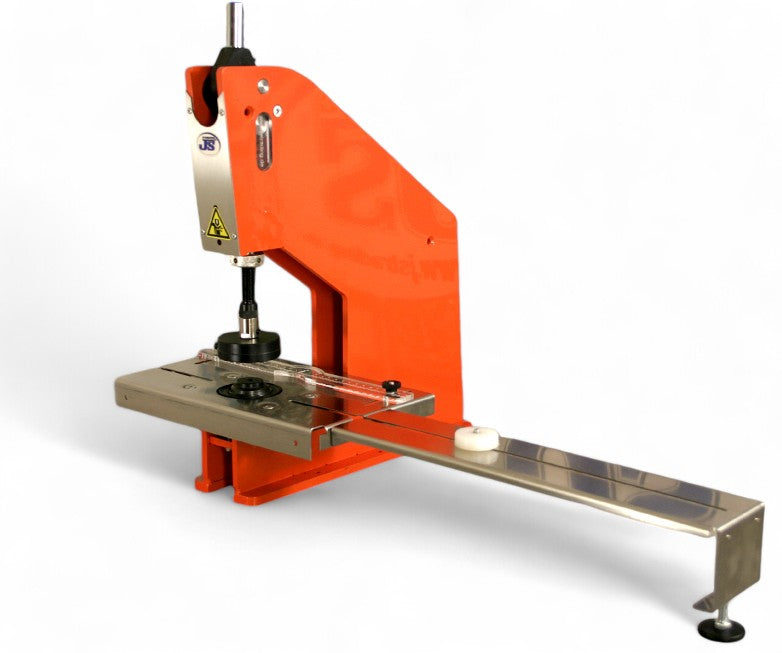 Kniehebelpresse Stanzpresse Ösenmaschine Ösenpresse mit Anschlag HP-7 Set