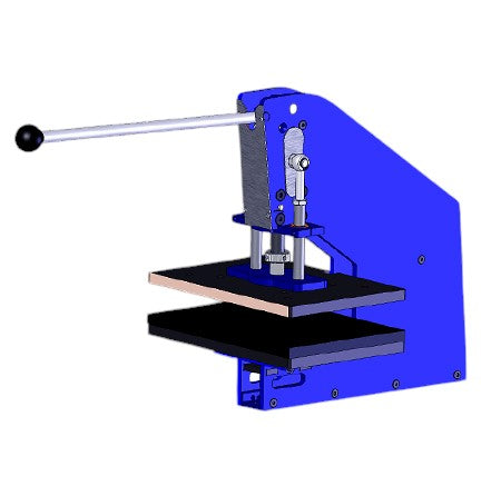 HP-7 Kniehebelpresse Bandstahlschnitte Formstanze Stanzpresse A5 Prägepresse