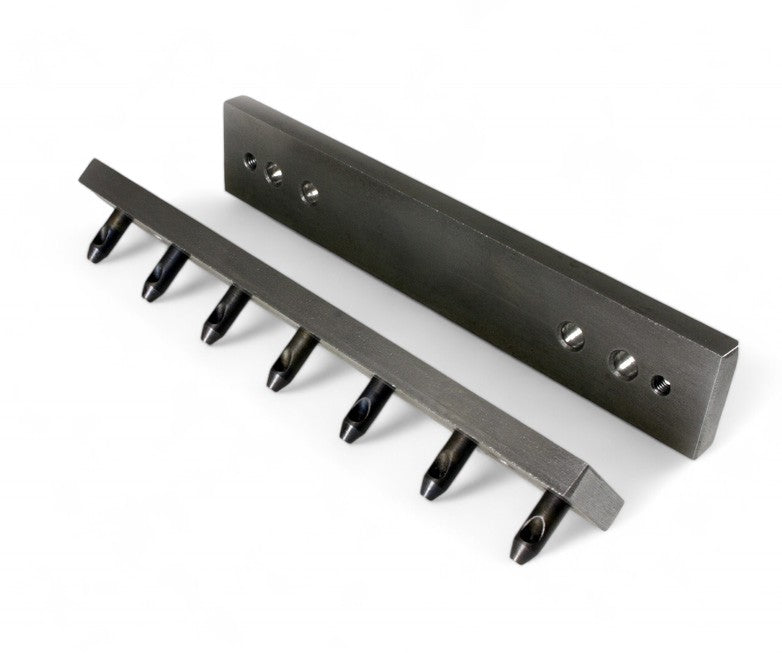 Gürtelstanze 7-fach-Stanze Stanzmesser Reihen-Lochstanze zum Stanzen von Leder