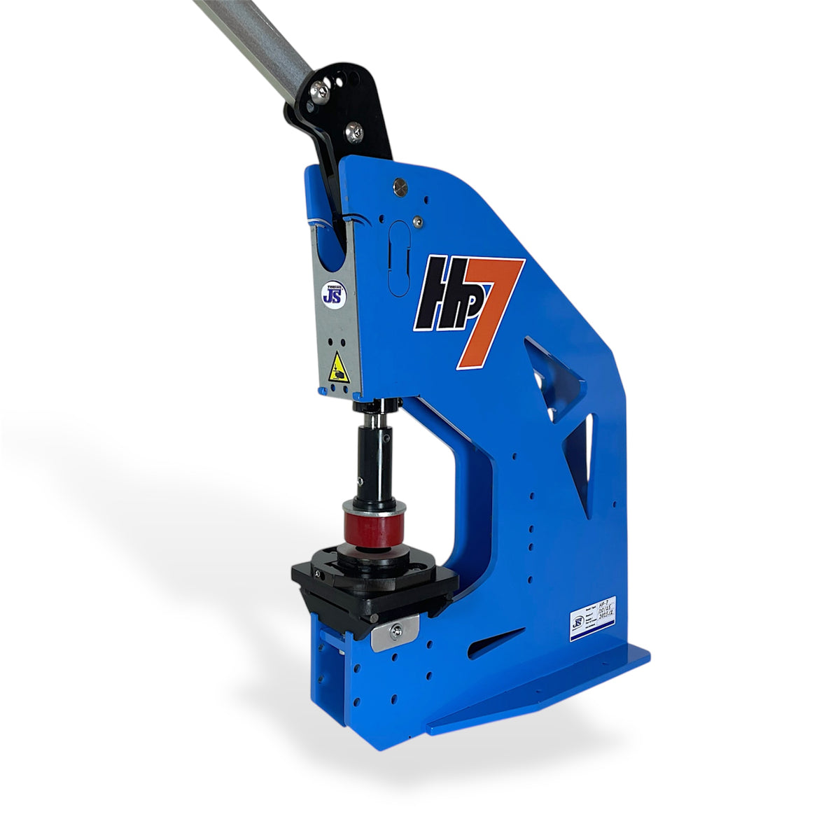 HP-7 Hauerbuckel Präge- und Stanzpresse mit seitlichem Teileauswurf