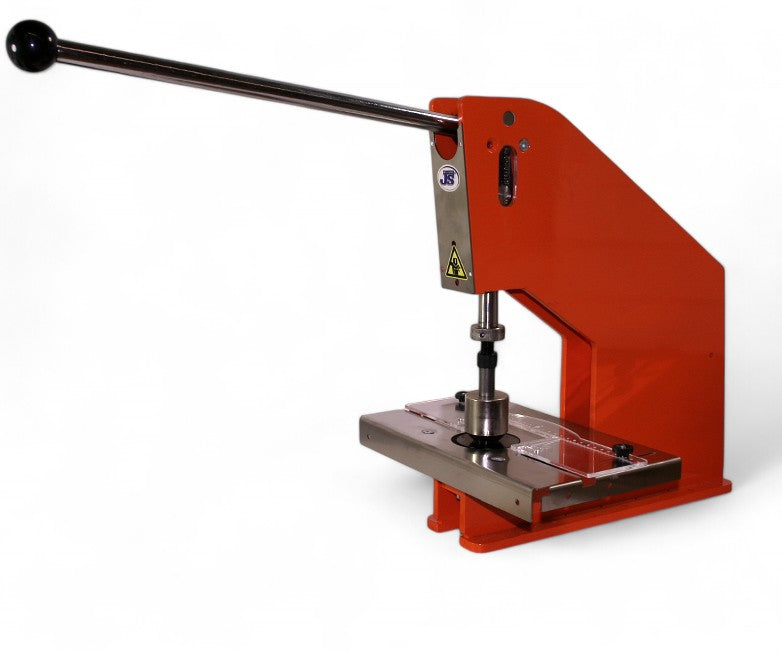 Kniehebelpresse HP-7 Lochstanze zum Leder stanzen Textilien Papier Folien