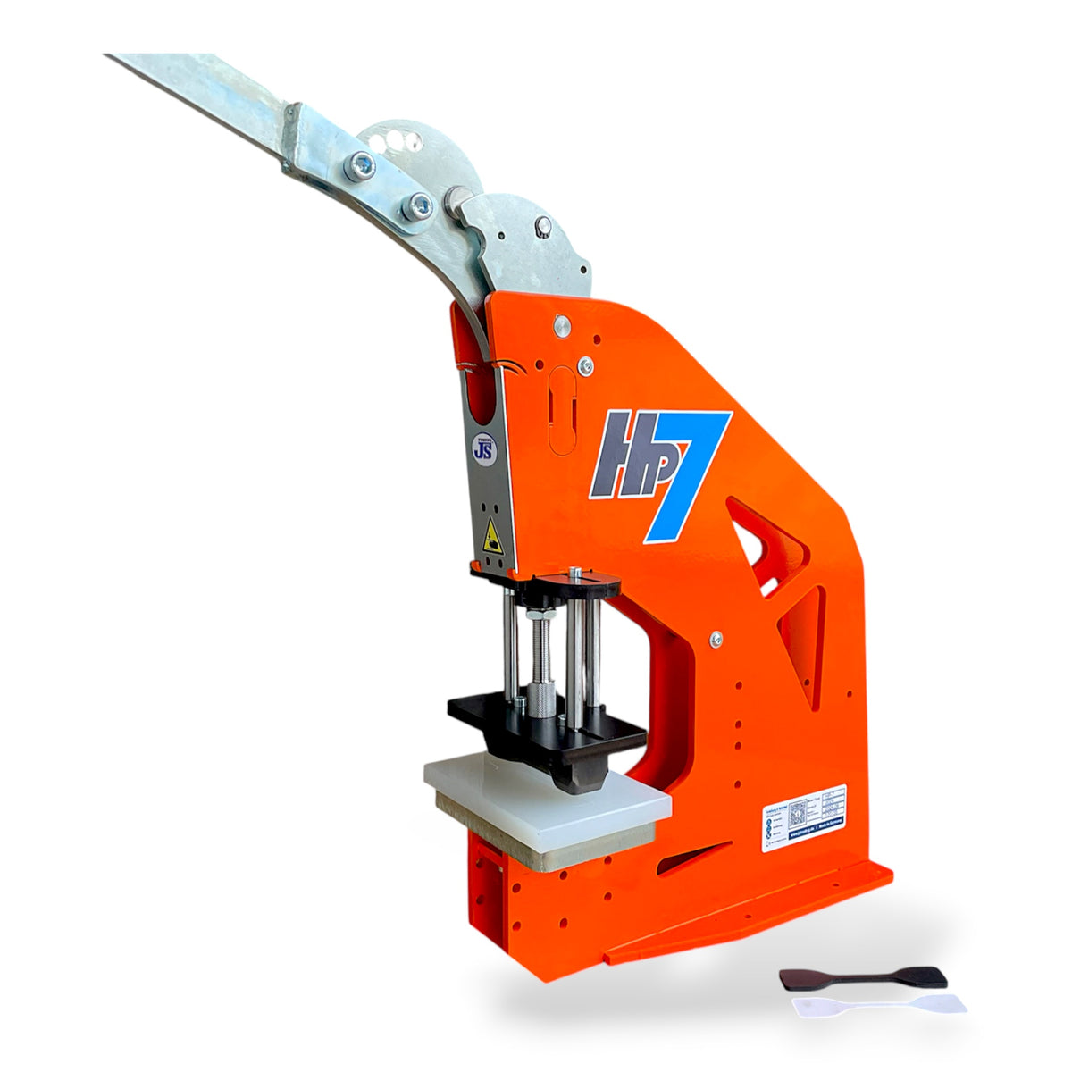 HP-7 Probenstanze 35 kN Zugprobe DIN EN ISO 527-3 Typ 5 mechanischer Auswurf