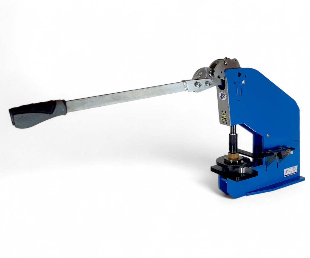 Kniehebelpresse Handpresse HP-7 mit Blech Lochstanze Set