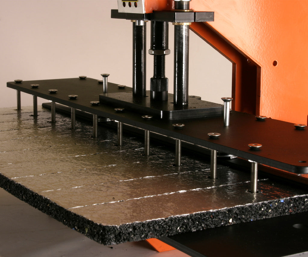 Kniehebelpresse Stanzpresse Formstanze Lederstanze Prägepresse 300x80mm