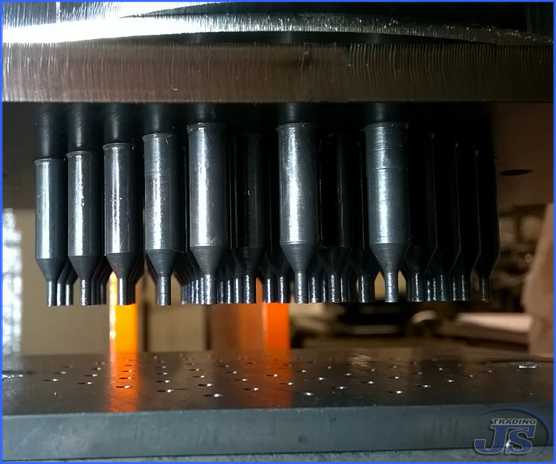 HP-7 Kniehebelpresse Handpresse mit 70-Loch Serienstanze Vorrichtung